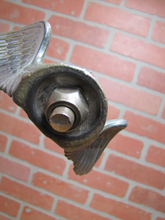 Load image into Gallery viewer, Native American Indian Old Folk Art Winged Hood Emblem Radiator Art Ornament