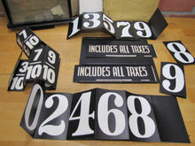 Load image into Gallery viewer, SCHWARTZ NY Old Gas Station Price Double Sided Ad Sign Metal Frame Glass Covers