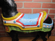 Load image into Gallery viewer, CAROUSEL HORSE old cast metal shore amusement park display Steel Pier AC NJ