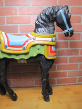 Load image into Gallery viewer, CAROUSEL HORSE old cast metal shore amusement park display Steel Pier AC NJ
