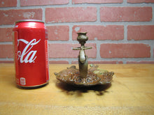Load image into Gallery viewer, 19c Bronze Decorative Arts Chamberstick Candlestick Evil Man Beast Monster FRES
