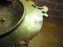 Load image into Gallery viewer, 19c Bronze Decorative Arts Chamberstick Candlestick Evil Man Beast Monster FRES