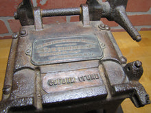Load image into Gallery viewer, ACME CIGAR BRANDING MACHINE J W STRIEDER BOSTON MASS USA Antique Advertising GOLDEN CLOUD Cigar Store Display Making Equipment Tool