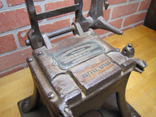 Load image into Gallery viewer, ACME CIGAR BRANDING MACHINE J W STRIEDER BOSTON MASS USA Antique Advertising GOLDEN CLOUD Cigar Store Display Making Equipment Tool