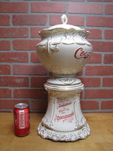 Load image into Gallery viewer, COCA-COLA SYRUP DISPENSER VTG LIMITED REISSUE 1896 PORCELAIN WHEELING POTTERY SODA FOUNTAIN COKE ICE CREAM SHOPPE SIGN URN ADVERTISING