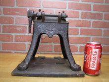 Load image into Gallery viewer, ACME CIGAR BRANDING MACHINE J W STRIEDER BOSTON MASS USA Antique Advertising GOLDEN CLOUD Cigar Store Display Making Equipment Tool