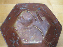 Load image into Gallery viewer, BERNDORF AUSTRIA 19c Bronze Art Nouveau Decorative Arts Birds Dish Platter