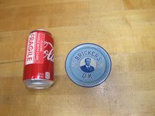 Load image into Gallery viewer, DO YOU EAT BRICKERS OK OR JUST BREAD Original Old Advertising Sign Tray
