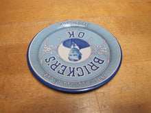 Load image into Gallery viewer, DO YOU EAT BRICKERS OK OR JUST BREAD Original Old Advertising Sign Tray