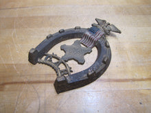 Load image into Gallery viewer, GAR GRAND ARMY OF THE REPUBLIC EAGLE US FLAG Antique Cast Iron Decorative Arts Plaque Trivet Paperweight