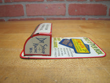 Load image into Gallery viewer, Dr SHOOP RACINE WIS LAX-ETS BOWL LAXATIVE Antique Advertising Tin MatchSafe Sign Match Holder