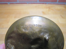 Load image into Gallery viewer, W H JACKSON Co BABY CHILDS FACE Antique Decorative Art Bronze Brass Ornate Tray