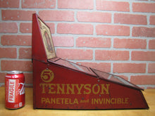 Load image into Gallery viewer, TENNYSON 5c CIGARS Old Store Display Humidor Case Sign PROP MAZER-CRESSMAN Co Made by CADILLAC Can Co CIN O USA
