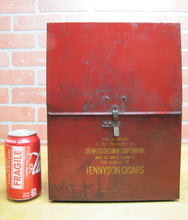 Load image into Gallery viewer, TENNYSON 5c CIGARS Old Store Display Humidor Case Sign PROP MAZER-CRESSMAN Co Made by CADILLAC Can Co CIN O USA