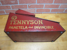 Load image into Gallery viewer, TENNYSON 5c CIGARS Old Store Display Humidor Case Sign PROP MAZER-CRESSMAN Co Made by CADILLAC Can Co CIN O USA
