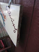 Load image into Gallery viewer, THOMAS SWEET DELICIOUS ICE CREAM Vintage Double Sided Wooden Advertising Sign