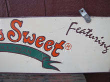 Load image into Gallery viewer, THOMAS SWEET DELICIOUS ICE CREAM Vintage Double Sided Wooden Advertising Sign