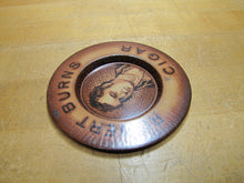 Load image into Gallery viewer, ROBERT BURNS CIGAR Antique Advertising Ashtray Tip Card Tray Sign Tin Litho Ad