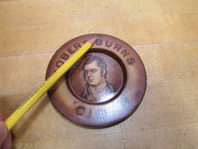 Load image into Gallery viewer, ROBERT BURNS CIGAR Antique Advertising Ashtray Tip Card Tray Sign Tin Litho Ad