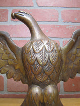 Load image into Gallery viewer, SPREAD WINGED EAGLE Antique Bronze Brass Decorative Arts Architectural Hardware Element Large 9+ lbs