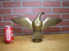 Load image into Gallery viewer, SPREAD WINGED EAGLE Antique Bronze Brass Decorative Arts Architectural Hardware Element Large 9+ lbs
