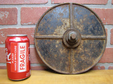 Load image into Gallery viewer, "I" Old Cast Iron RailRoad Sign Plaque RR Marker Station Island Interlock