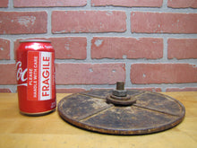 Load image into Gallery viewer, "I" Old Cast Iron RailRoad Sign Plaque RR Marker Station Island Interlock