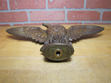 Load image into Gallery viewer, SPREAD WINGED EAGLE Antique Bronze Brass Decorative Arts Architectural Hardware Element Large 9+ lbs