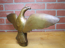 Load image into Gallery viewer, SPREAD WINGED EAGLE Antique Bronze Brass Decorative Arts Architectural Hardware Element Large 9+ lbs