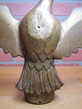 Load image into Gallery viewer, SPREAD WINGED EAGLE Antique Bronze Brass Decorative Arts Architectural Hardware Element Large 9+ lbs