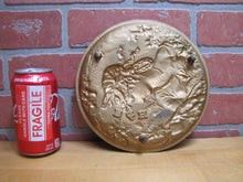 Load image into Gallery viewer, BRADLEY & HUBBARD Lovely Maiden Butterfly Antique High Relief Plaque Charger B&H