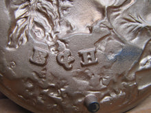 Load image into Gallery viewer, BRADLEY & HUBBARD Lovely Maiden Butterfly Antique High Relief Plaque Charger B&H