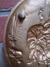 Load image into Gallery viewer, BRADLEY & HUBBARD Lovely Maiden Butterfly Antique High Relief Plaque Charger B&H