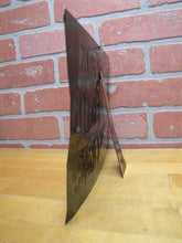 Load image into Gallery viewer, THOS CARLYLE 5c CIGAR Antique Advertising Embossed Tin Sign CHAS SHONK CO LITHO CHICAGO