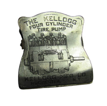 Load image into Gallery viewer, KELLOGG 4 CYLINDER TIRE PUMP Old Gas Station Repair Shop Advertising Paperclip