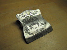 Load image into Gallery viewer, KELLOGG 4 CYLINDER TIRE PUMP Old Gas Station Repair Shop Advertising Paperclip