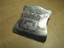 Load image into Gallery viewer, KELLOGG 4 CYLINDER TIRE PUMP Old Gas Station Repair Shop Advertising Paperclip