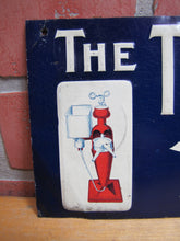 Load image into Gallery viewer, TUBULAR CREAM SEPARATOR Antique Advertising Sign Embossed Tin Farm Feed Seed Store Ad