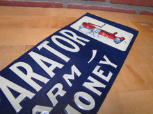 Load image into Gallery viewer, TUBULAR CREAM SEPARATOR Antique Advertising Sign Embossed Tin Farm Feed Seed Store Ad