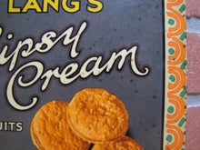 Load image into Gallery viewer, MACFARLANE LANG'S GIPSY CREAM BISCUITS Anique Advertising Sign TOC Diner Country Store Ad