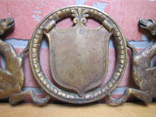 Load image into Gallery viewer, WINGED SERPENTS GRIFFIN MONSTERS BEASTS Antique Decorative Arts Hardware Element