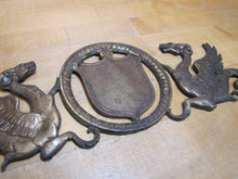 Load image into Gallery viewer, WINGED SERPENTS GRIFFIN MONSTERS BEASTS Antique Decorative Arts Hardware Element