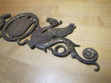 Load image into Gallery viewer, WINGED SERPENTS GRIFFIN MONSTERS BEASTS Antique Decorative Arts Hardware Element