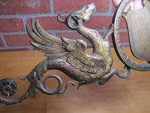 Load image into Gallery viewer, WINGED SERPENTS GRIFFIN MONSTERS BEASTS Antique Decorative Arts Hardware Element