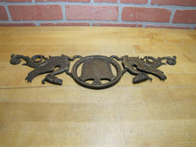 Load image into Gallery viewer, WINGED SERPENTS GRIFFIN MONSTERS BEASTS Antique Decorative Arts Hardware Element