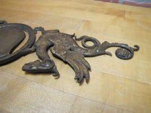 Load image into Gallery viewer, WINGED SERPENTS GRIFFIN MONSTERS BEASTS Antique Decorative Arts Hardware Element