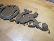 Load image into Gallery viewer, WINGED SERPENTS GRIFFIN MONSTERS BEASTS Antique Decorative Arts Hardware Element