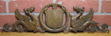 Load image into Gallery viewer, WINGED SERPENTS GRIFFIN MONSTERS BEASTS Antique Decorative Arts Hardware Element