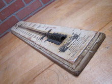 Load image into Gallery viewer, WILLIAMS SHAVING SOAP Antique Advertising Wooden Thermometer Sign Glastonbury Ct