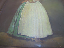 Load image into Gallery viewer, LA BELLE CHOCOLATIERE WALTER BAKER & Co Antique Tin Self Framed Advertising Sign CHOCOLATE